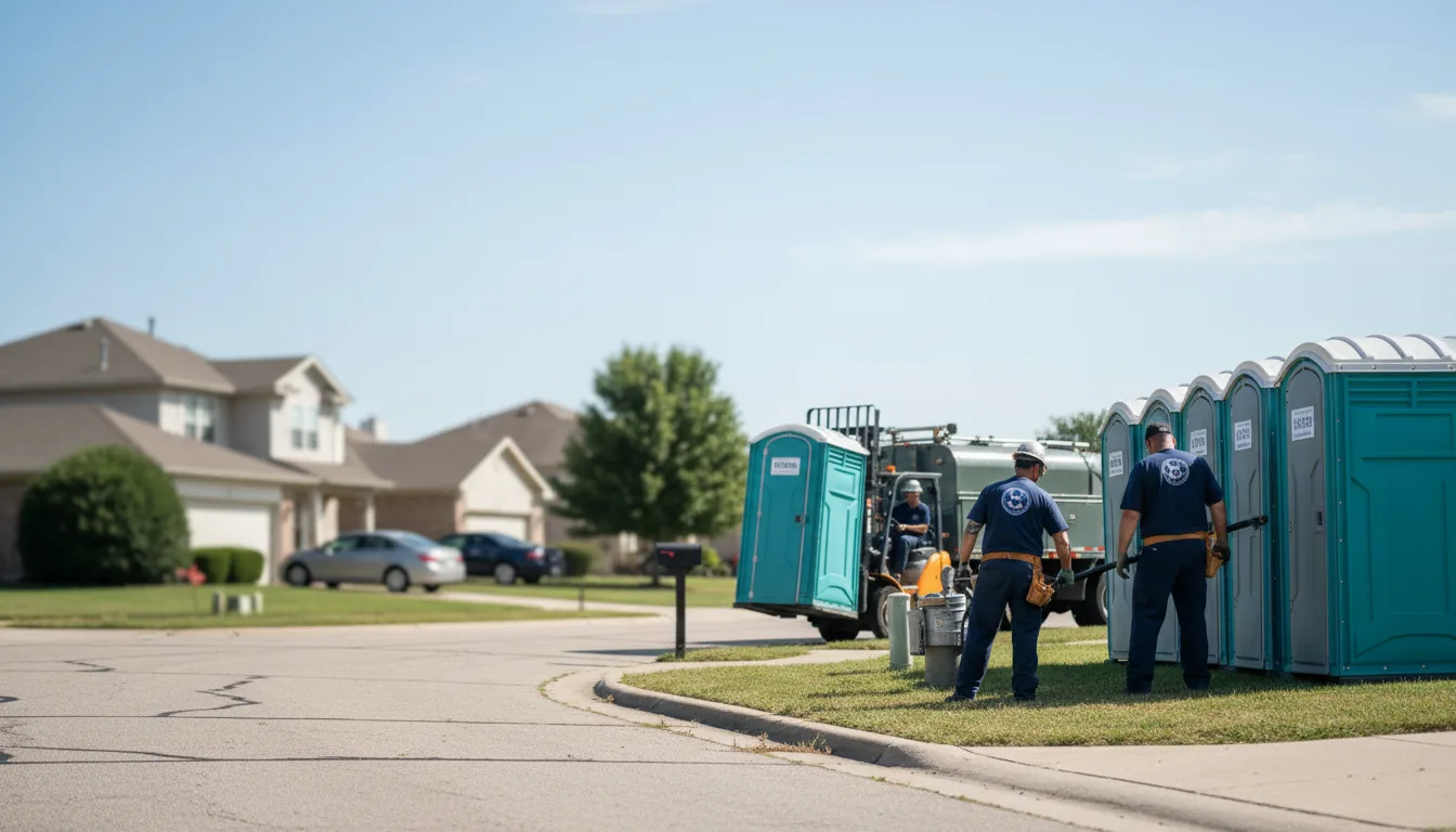 Porta Potty Rental in El Paso, AR near me